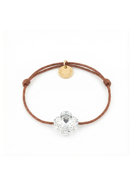 Petit Comité Armband Geboortesteen April Kristal
