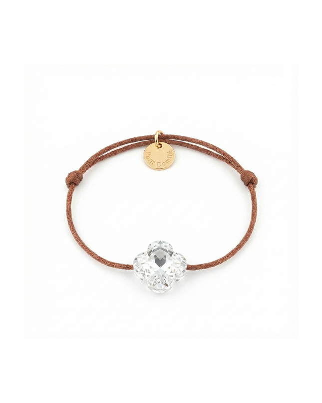 Petit Comité Armband Geboortesteen April Kristal