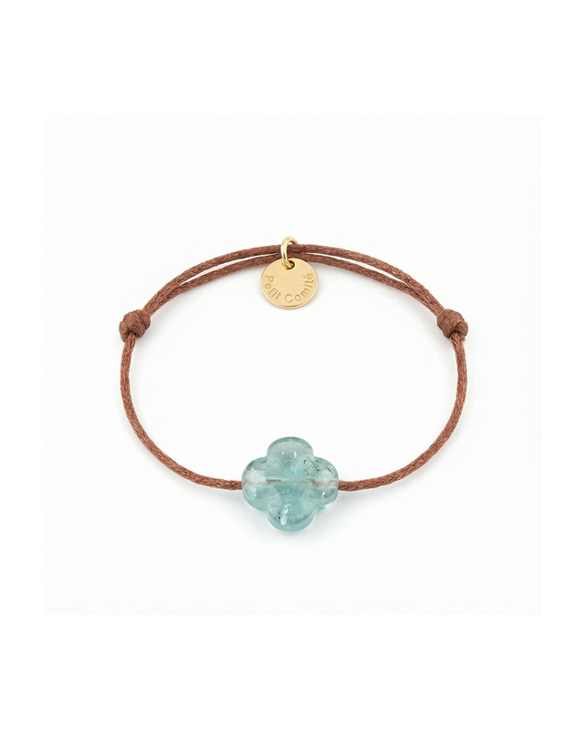 Petit Comité Armband Geboortesteen December Blauw Topaas