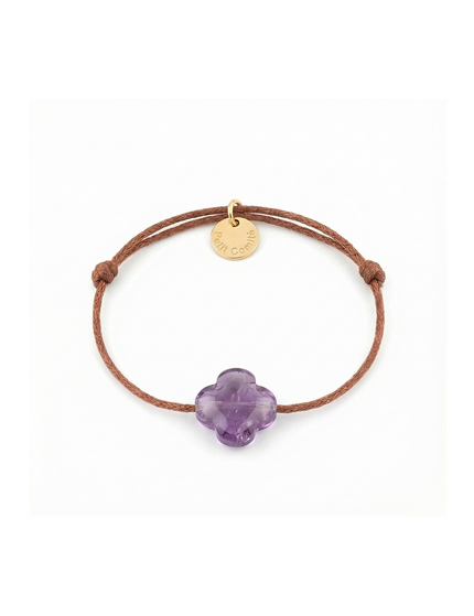 Petit Comité Armband Geboortesteen Februari Amethist
