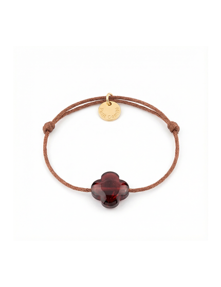 Petit Comité Armband Geboortesteen Januari Granaat