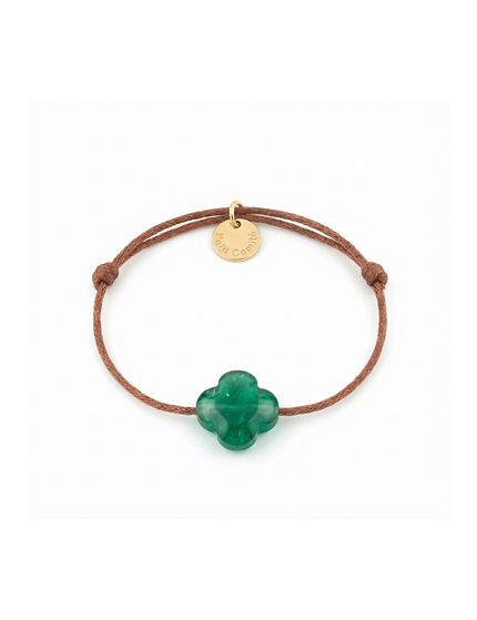 Petit Comité Armband Geboortesteen Mei Smaragd