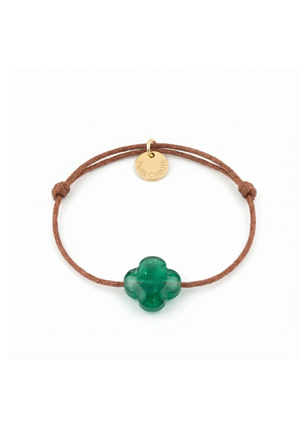 Petit Comité Armband Geboortesteen Mei Smaragd