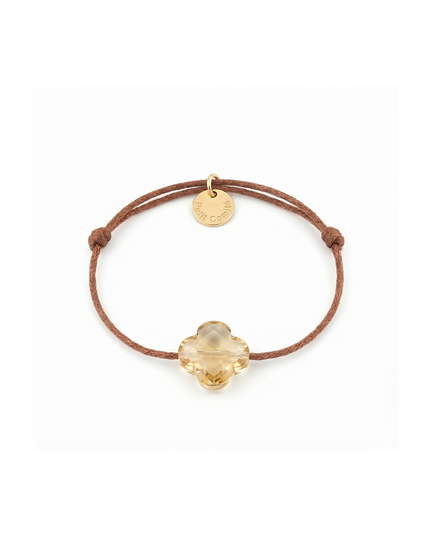 Petit Comité Armband Geboortesteen November Citrien