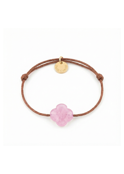 Petit Comité Armband Geboortesteen Oktober Rozenkwarts