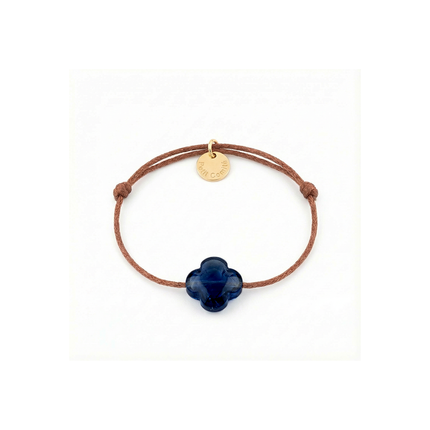 Petit Comité Armband Geboortesteen September Saffier