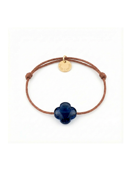 Petit Comité Armband Geboortesteen September Saffier