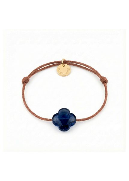 Petit Comité Armband Geboortesteen September Saffier