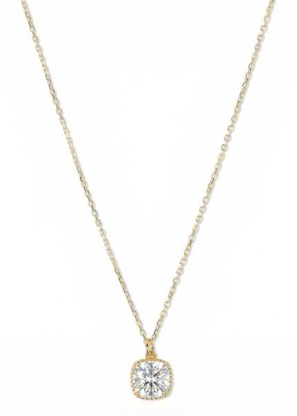 Petit Comité Geboortesteen Ketting april kristal