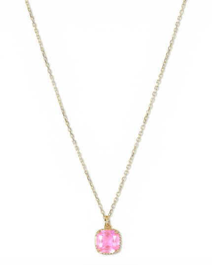 Petit Comité Geboortesteen Ketting oktober rozenkwarts