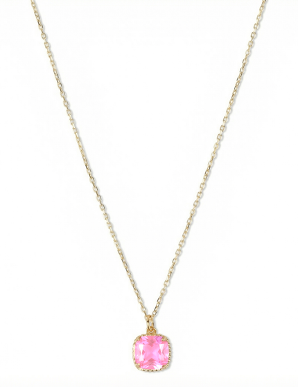 Petit Comité Geboortesteen Ketting oktober rozenkwarts