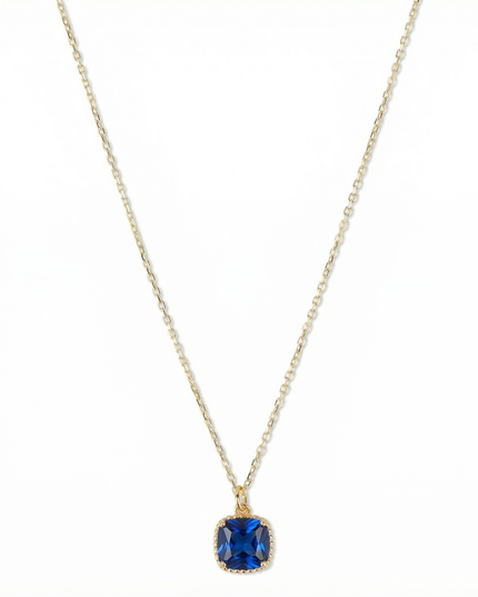 Petit Comité Geboortesteen Ketting september saffier