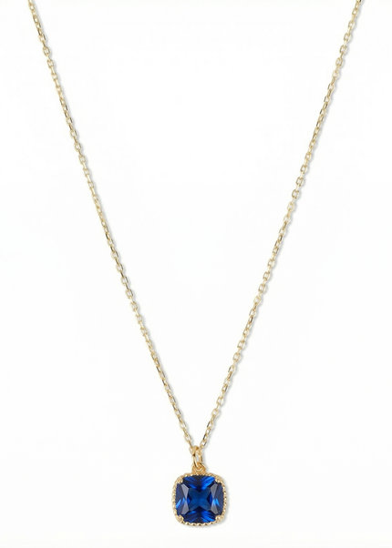 Petit Comité Geboortesteen Ketting september saffier