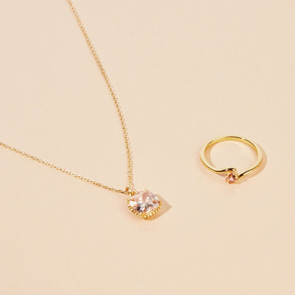 Petit Comité Geboortesteen Ketting september saffier