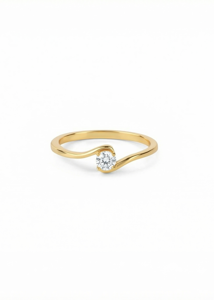 Petit Comité Geboortesteen Ring april kristal