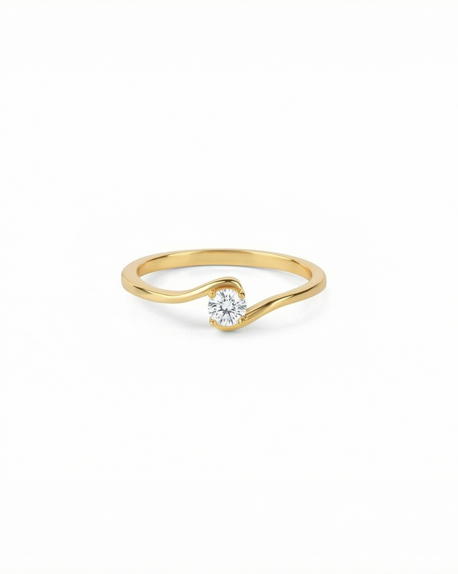 Petit Comité Geboortesteen Ring april kristal