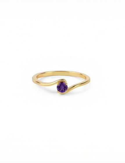 Petit Comité Geboortesteen Ring februari amethist