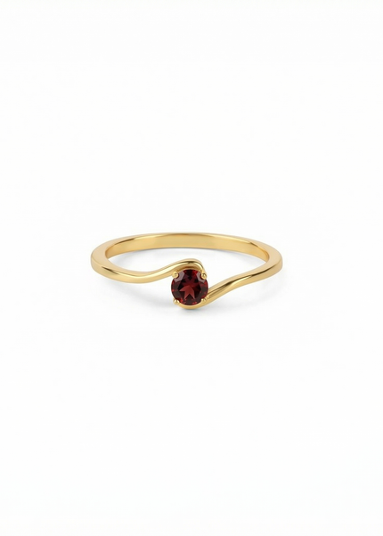 Petit Comité Geboortesteen Ring januari granaat