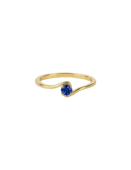 Petit Comité Geboortesteen Ring september saffier