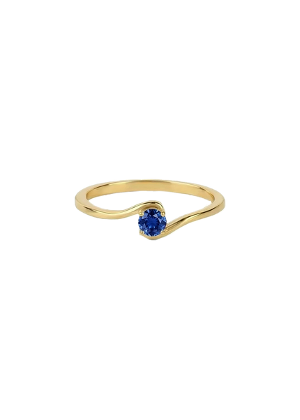 Petit Comité Geboortesteen Ring september saffier