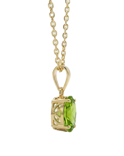 Petit Comité Vintage Ketting Geboortesteen Augustus Peridoot