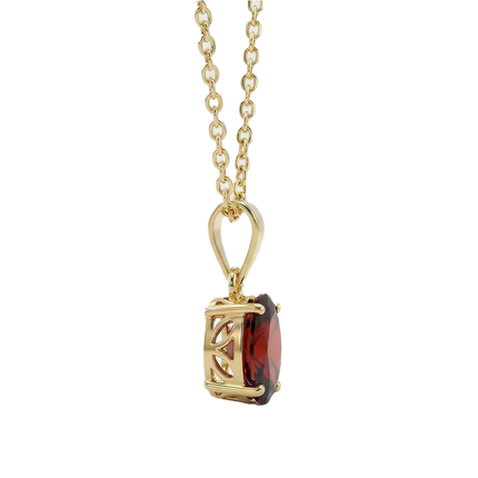 Petit Comité Vintage Ketting Geboortesteen januari Granaat