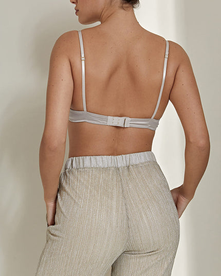 Genius, bralette, champagne, back