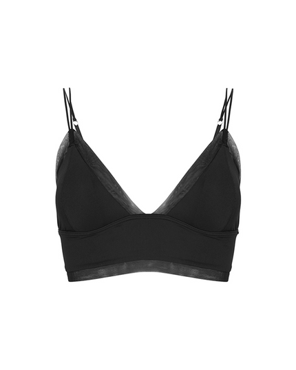 The Comfort skin, Bralette, black, front