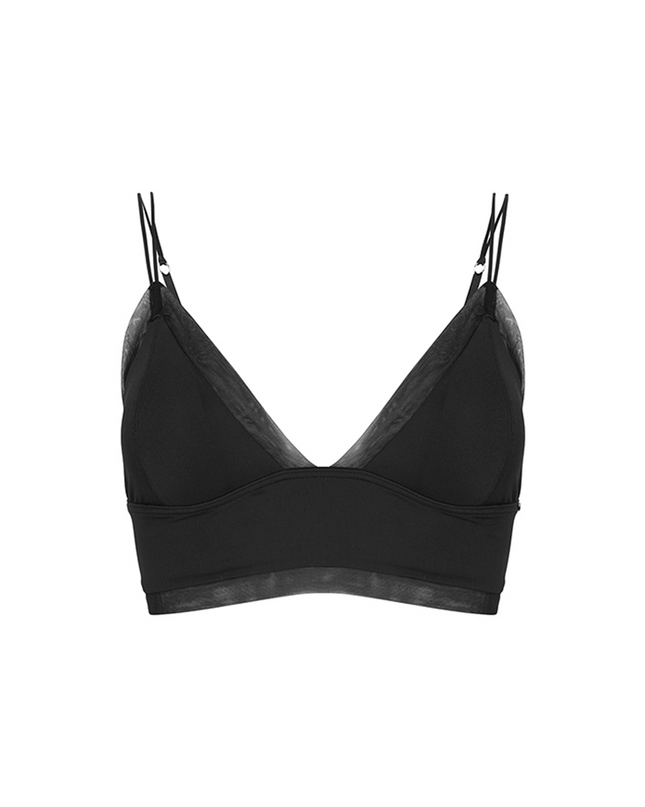 The Comfort skin, Bralette, black, front