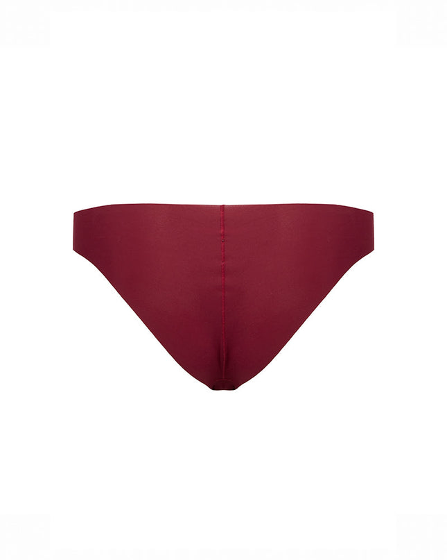 Second skin, burgundy, back, bottom