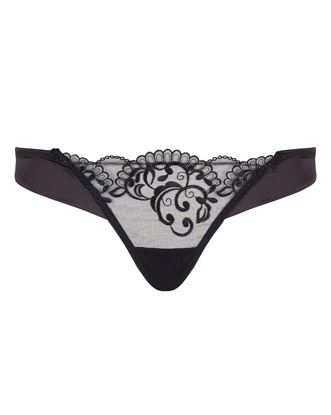 The Perfectionist, string, black, front