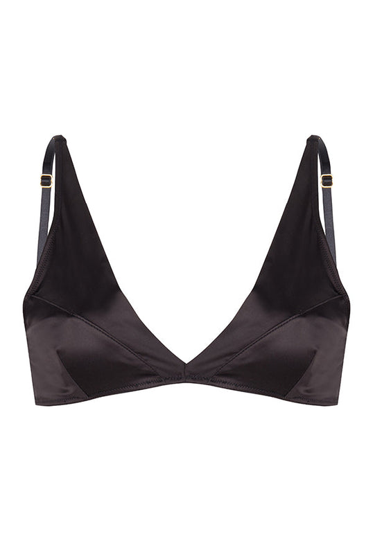 Chptr-s, Back to Business, Black, sexy, Satin, bralette, Genius